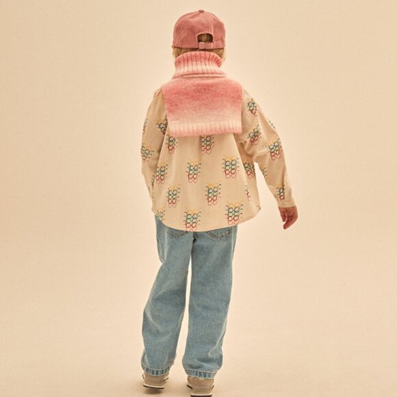 Kids JellyMallow Glasses Print Shirt Blouse 100% cotton Size 6-7 NWT - Picture 6 of 14